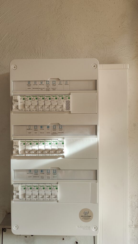 Remplacement d'un tableau électrique à Saint-Simon