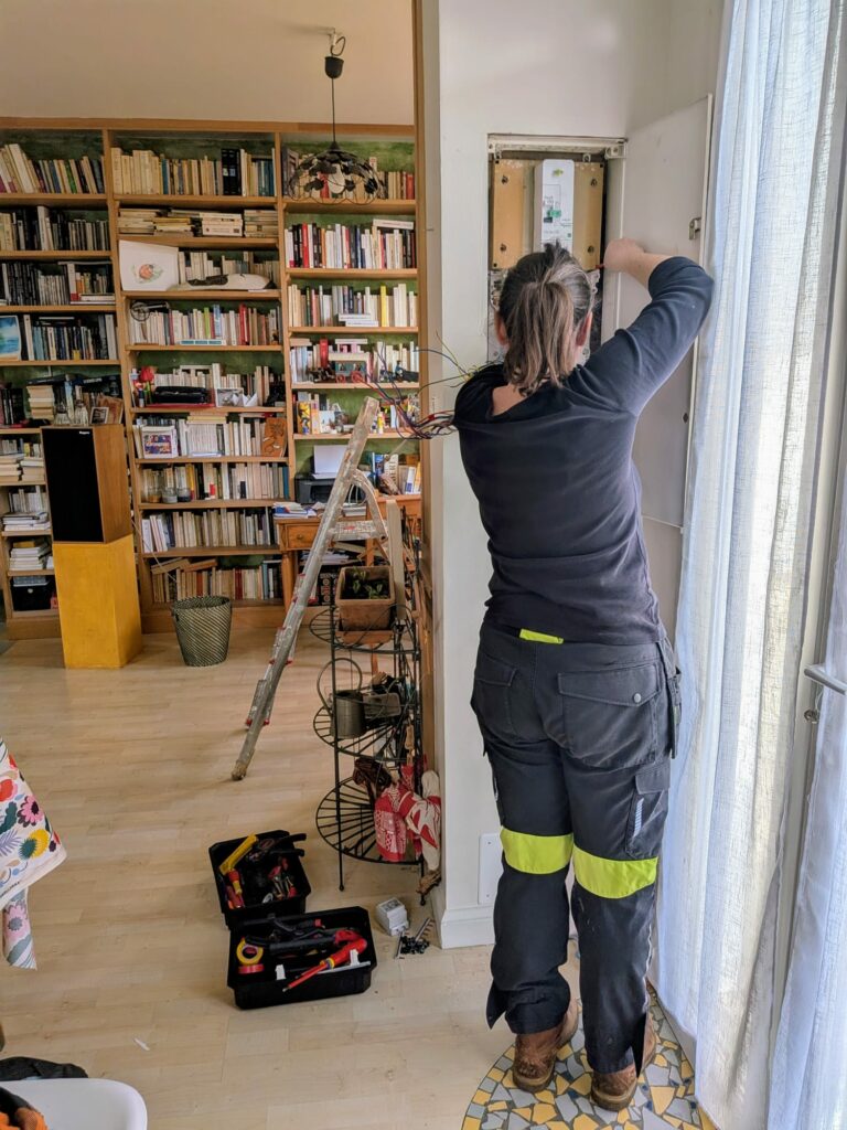 Chantier de rénovation électrique - 31100